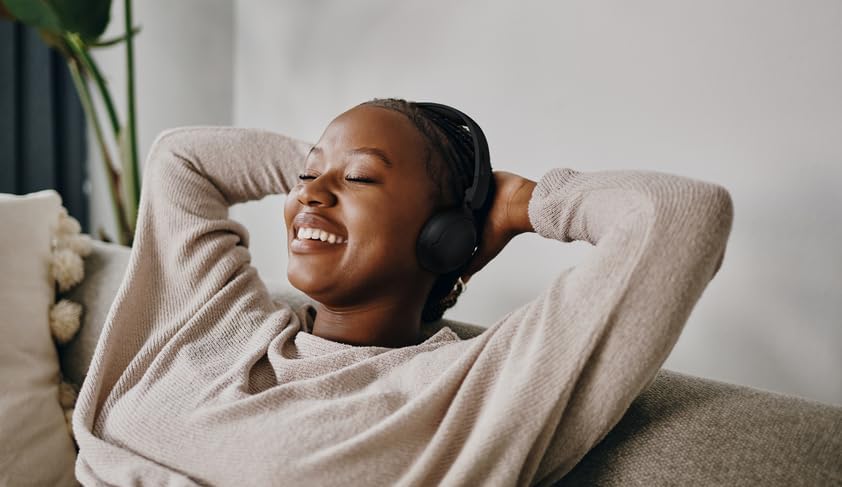 PHILIPS H2209 Wireless Bluetooth On-Ear Headphones with Dynamic Bass, 25H Battery Life & Clear Calls – Matte Black