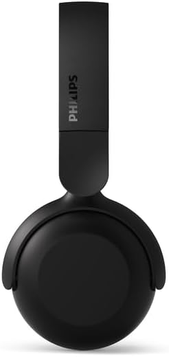 PHILIPS H2209 Wireless Bluetooth On-Ear Headphones with Dynamic Bass, 25H Battery Life & Clear Calls – Matte Black