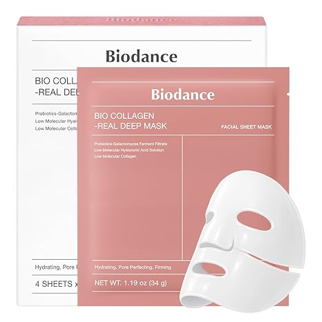 BIODANCE Bio-Collagen Hydrogel Sleeping Mask – Deep Hydration, Elasticity & Pore Care | Korean Skincare Gift for Teen Girls