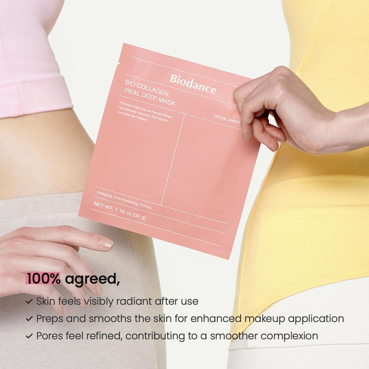 BIODANCE Bio-Collagen Hydrogel Sleeping Mask – Deep Hydration, Elasticity & Pore Care | Korean Skincare Gift for Teen Girls