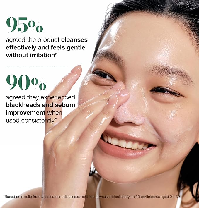 Makeup remover oil for acne-prone skin before and after